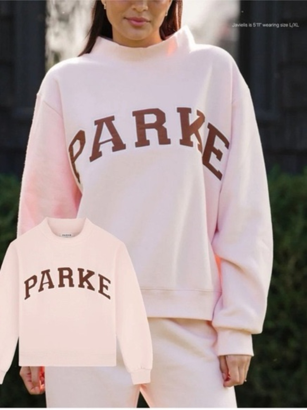 Parke Pink Sweatshirt